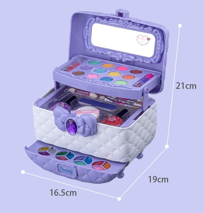 Girl Princess Cosmetic Case Makeup Kit Suit