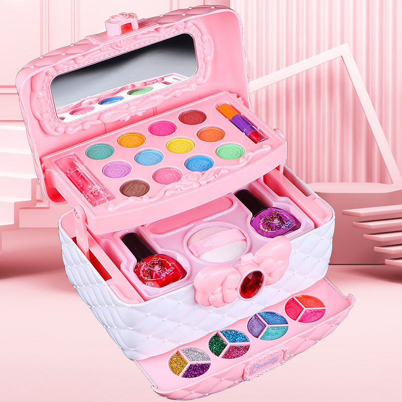 Girl Princess Cosmetic Case Makeup Kit Suit