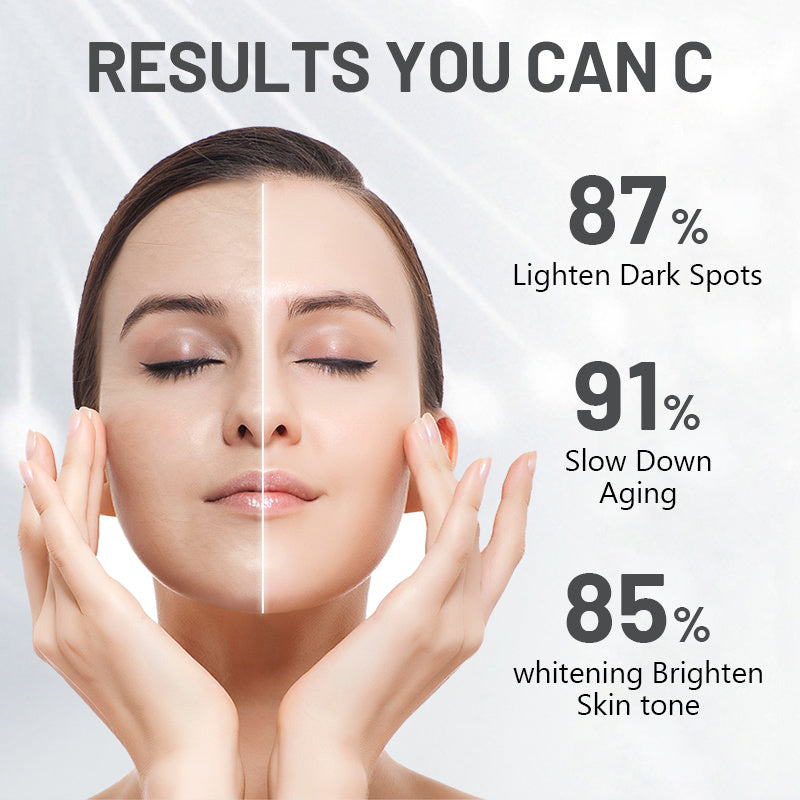 Vit C Face Serum Facial Whitening Brightening Hyaluronic Acid Collagen Vitamin C Dark Spot Corrector Anti-Aging Serums For Face